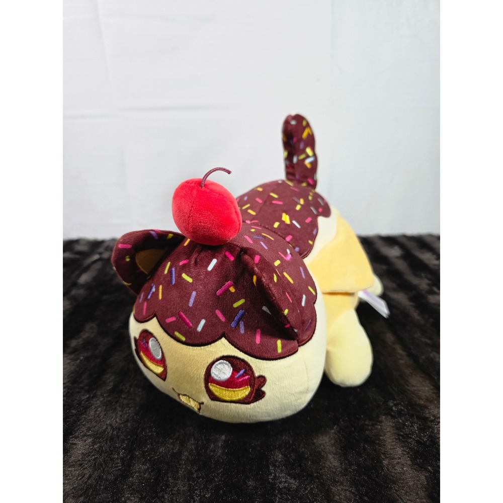 Aphmau MeeMeows Mystery Plush Litter 3 Food Cat Banana Split Cat Plush 11 inch